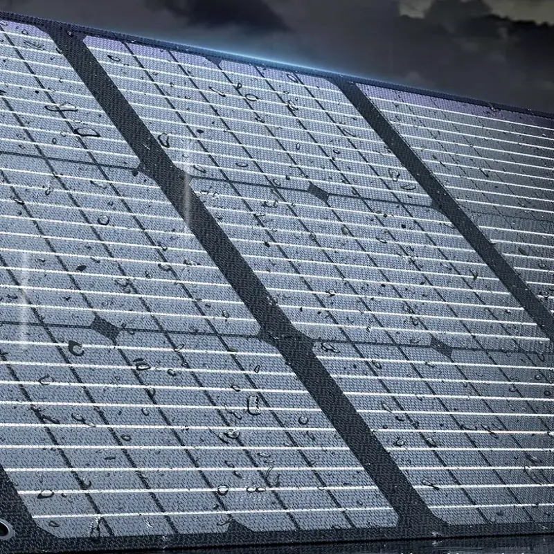 Complete Kit Panel Solar 100w Off Grid Risen Folding Solar Panel 350w Foldable Solar Panel For Portable Solar Generator