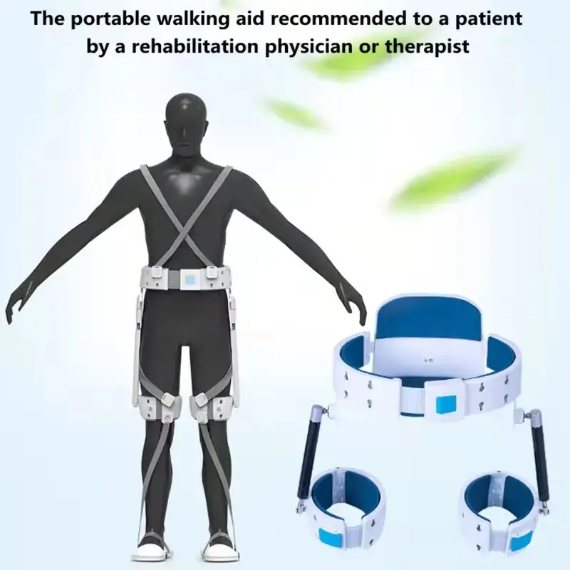 Rehabilitation therapy supplies knee walker assisted standing and walking