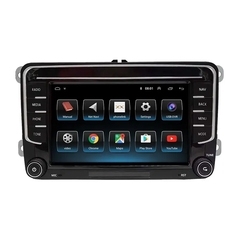 Double Din Car Dvd Player 2 Din 7 Inch Gps Navigation Android Car Radio For Vw,Caddy,Passat,Golf 5 6,Jetta,Polo,Touran,Seat