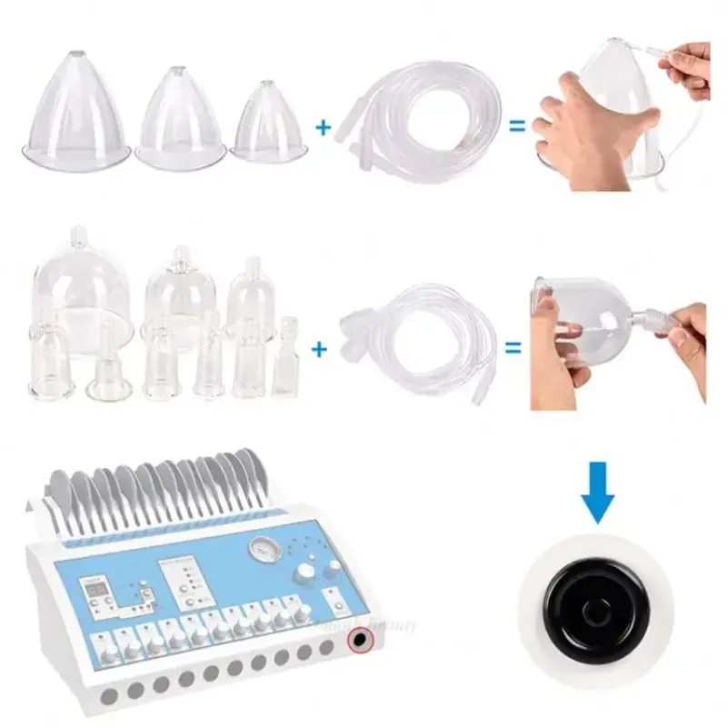 Big Pump Breast Enlargement Vacuum Cupping Therapy Breast Pump Hip And Butt Vacuum Cup Lift Machine