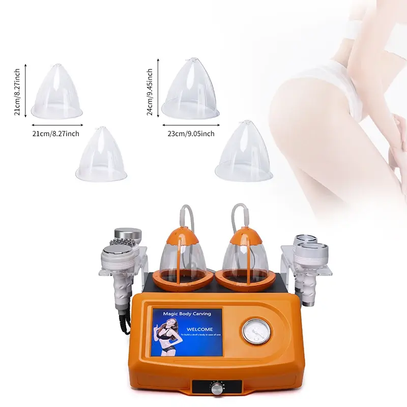 Butt Lift Therapy 80k Vacuum RF cavitation Breast Enhancement Buttock Breast Enlargement Pump vacuum therapy