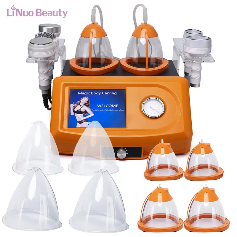 Butt Lift Therapy 80k Vacuum RF cavitation Breast Enhancement Buttock Breast Enlargement Pump vacuum therapy