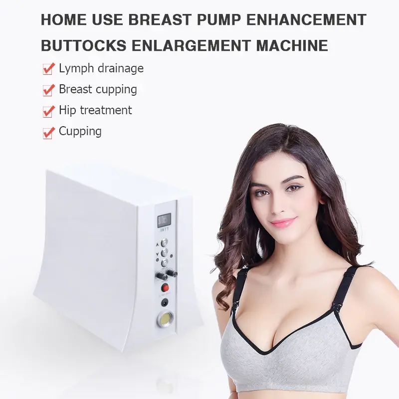 Nipple enlargement for breast stretching suck device pump enlarge breast machine