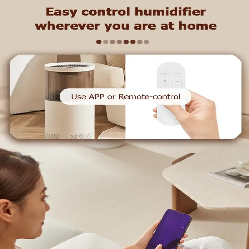Merca WIFI APP Evaporitive Air Humidificador Home Office Fog-free Non-fog No Fog Mist Free Evaporative Humidifiers