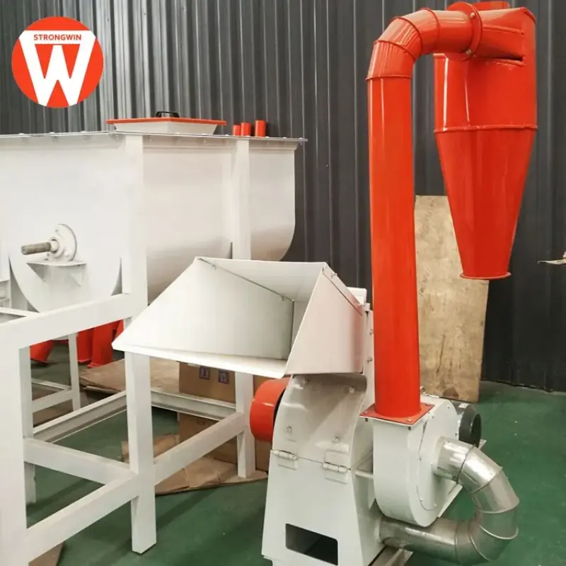 Agricultural Machinery 200-500KG per H Small Farm Feed Grinder