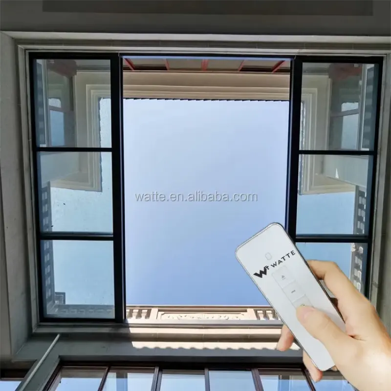 Aluminum Sliding Smart Operable Transparent Glass Skylight American Style Ventilation Top Rv Skylight Window
