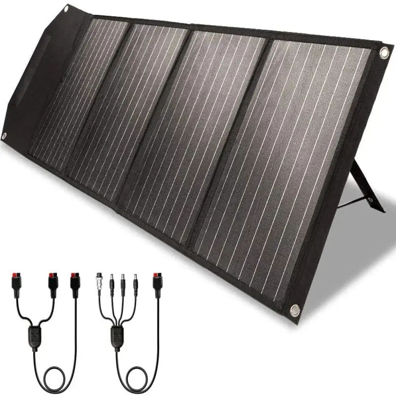 Fold Folding Solar Panel 120W Portable Foldable Solar Panel Folding