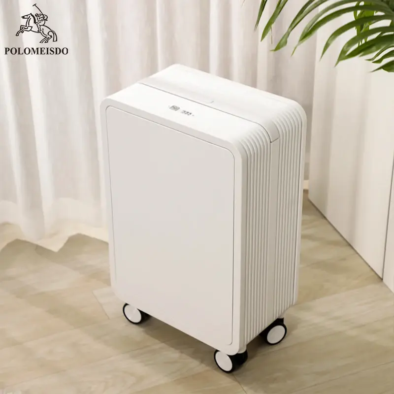 LEAVESKING Luxury Trolley Suitcase Custom Carry on Spinner Hard shell Lightweight Traveling Anti Theft Aluminum Smart PC Luggage