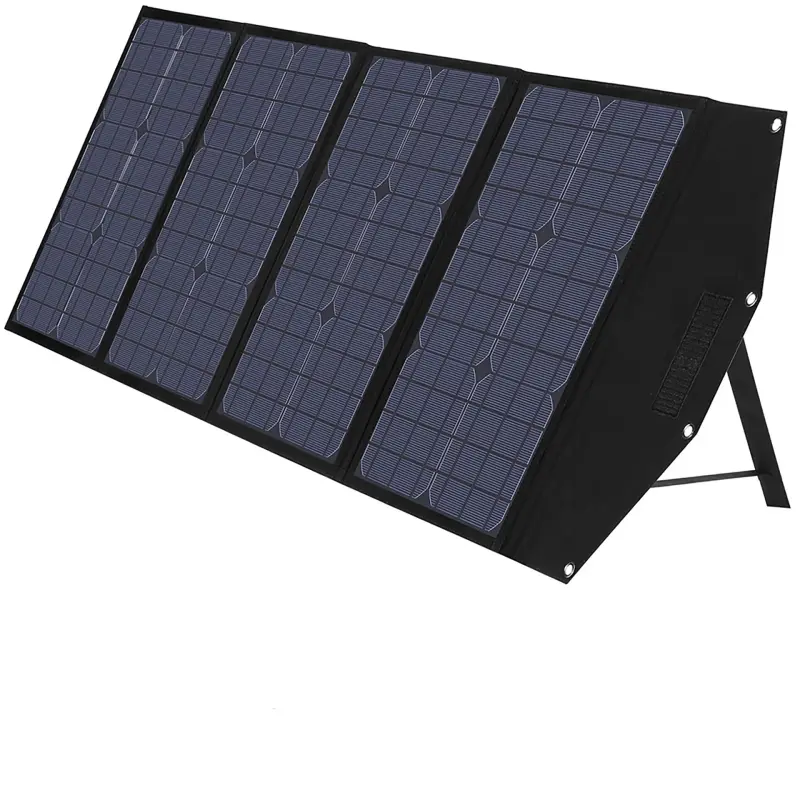 Folding solar panel photovoltaic panel 18V mobile laptop outdoor power supply 120W rechargeable solar foldable bag