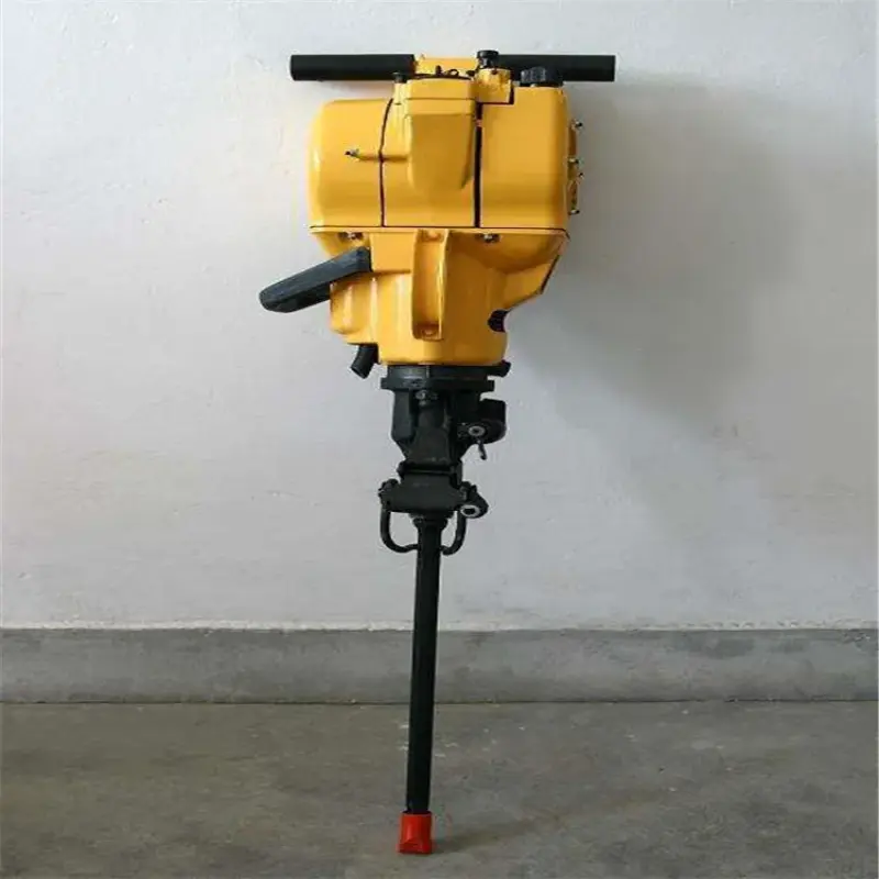 Air leg hammer rock drill, drilling equipment