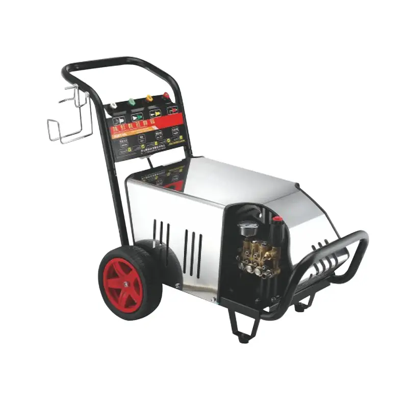 Dual purpose lightweight 380v high pressure washer High pressure washer Small trailer washer