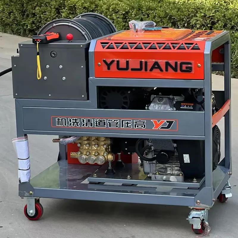high pressure water jet sewer cleaning machine pipe clean machine drain cleaner sewer cleaner