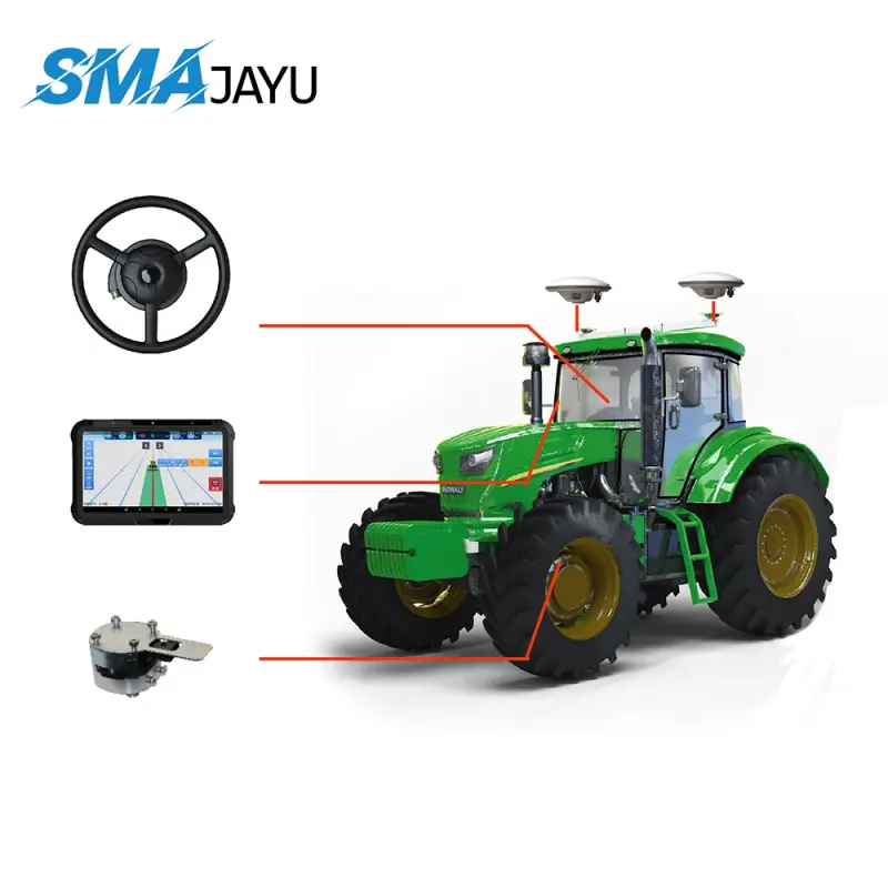 JY302 Tractor Auto Steering GPS GNSS Farm Guidance Smart System optional RTK radio station