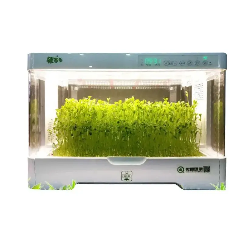 Aeroponics Indoor NFT Hydroponic Growing Systems Home Vertical Garden Tower with led light
