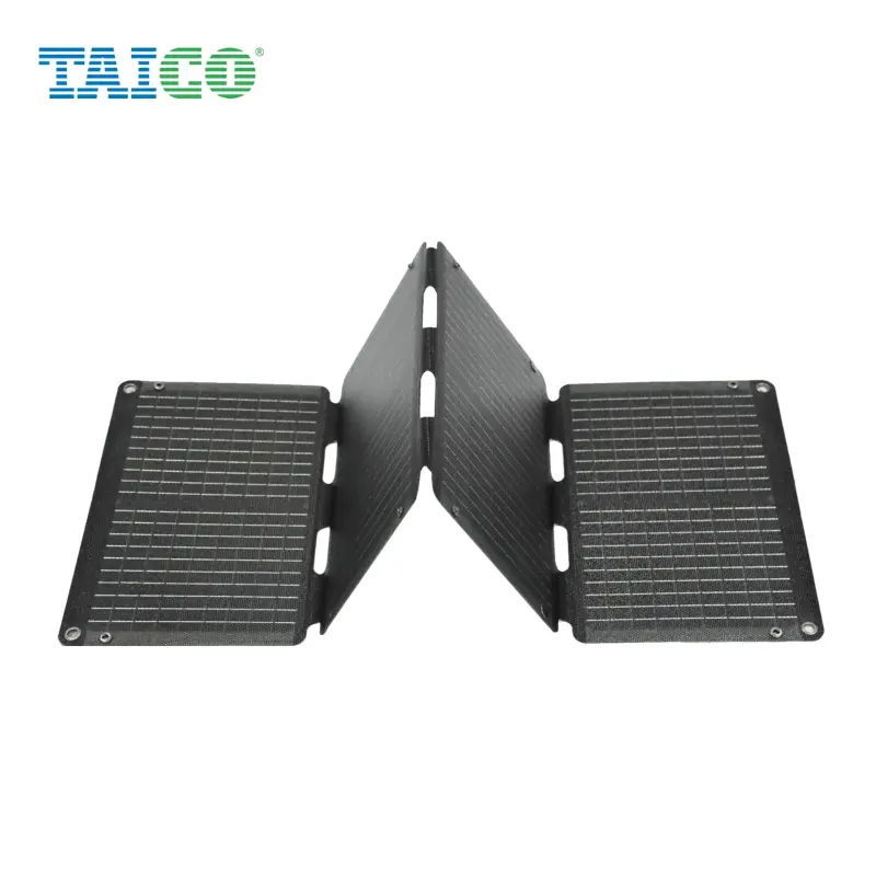 Foldable Solar Panels 60w 80w 100w 120w 18v Black flexible solar panels portable panel