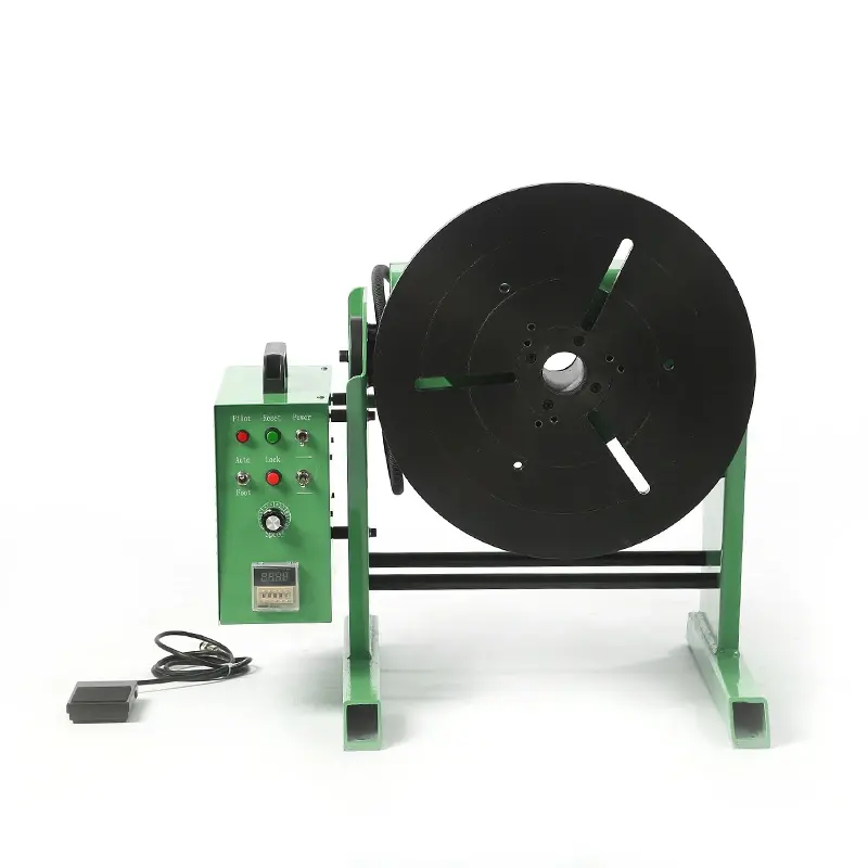 100kg 3 Axis Cnc Portable Through Hole Rotary Table Manipulator Welding Positioner For Auxiliary Welding