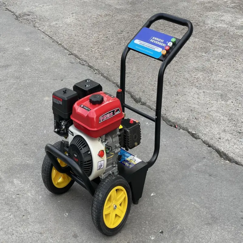 Stainless steel shell electric high pressure washer High power gasoline engine industrial high pressure washer