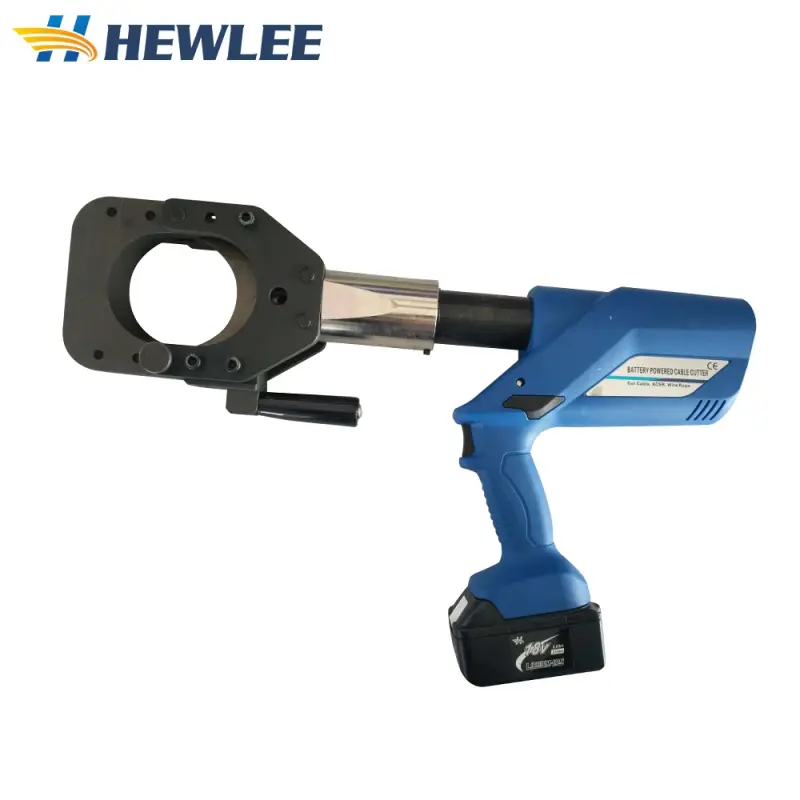 HEWLEE HL-85 Electric Battery Powered Hydraulic Cable Cutter For 60mm Diameter Cutting Tool