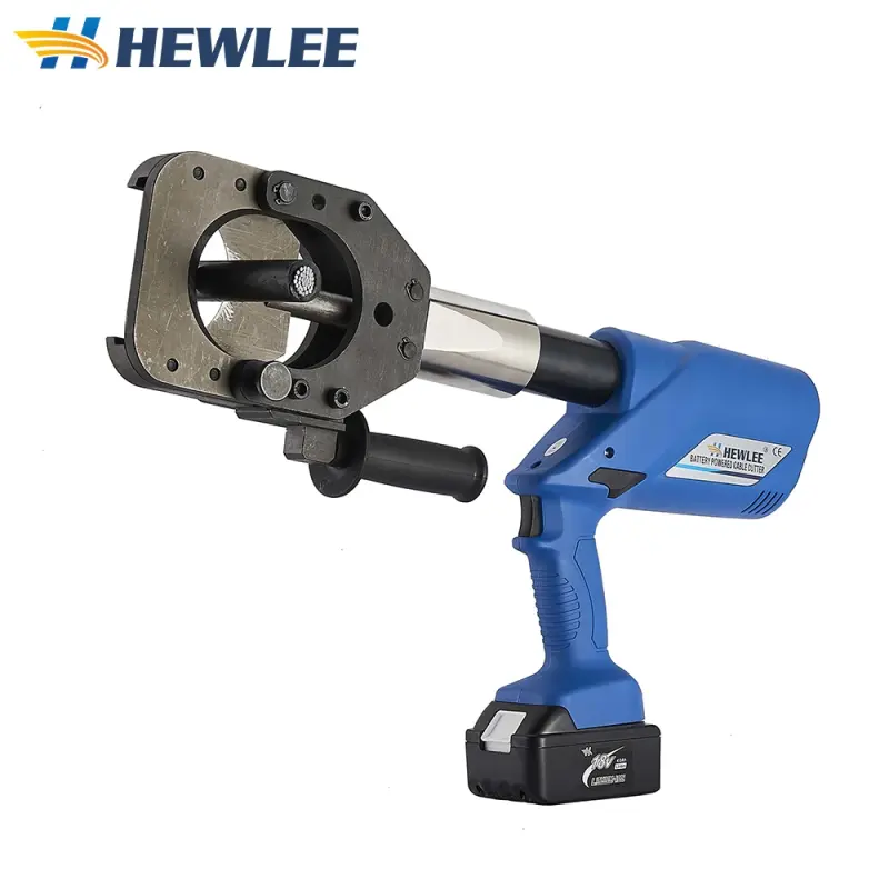 HEWLEE HL-85 Electric Battery Powered Hydraulic Cable Cutter For 60mm Diameter Cutting Tool