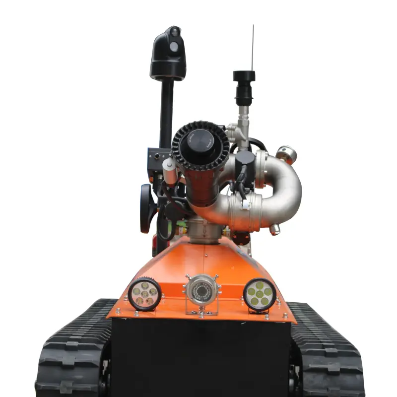 Firefighting climbing robot