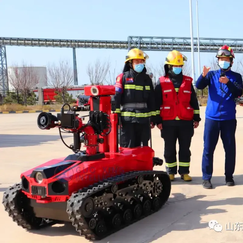RXR-MC80BD Emergency rescue equipment fire rescue robot fire fighting robot fire extinguishing robot