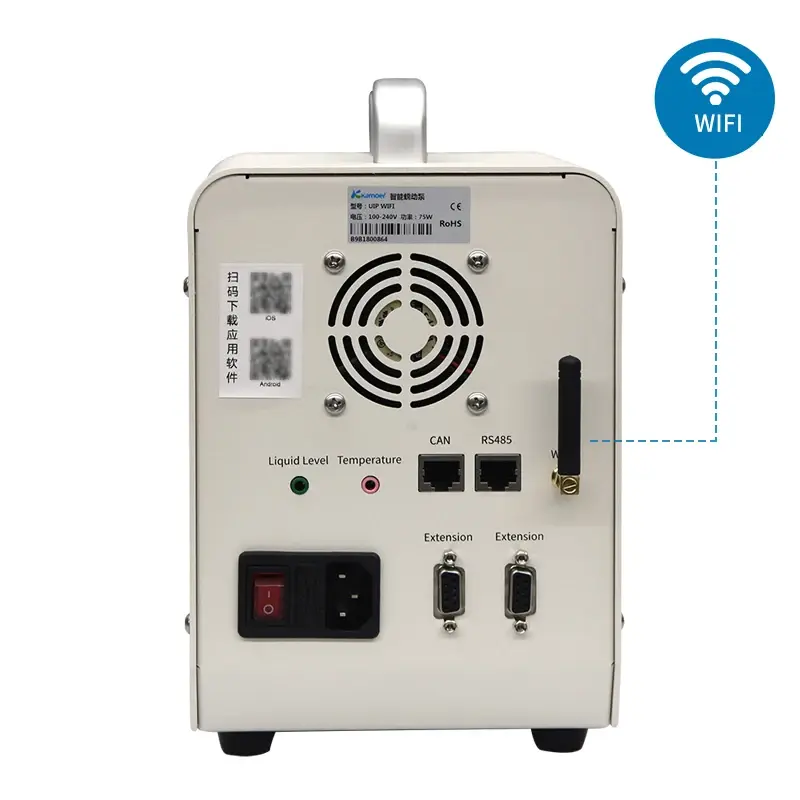 UIP Wifi Remote Control Adjustable Flow Rate Peristaltic Pump For Medical equipment lab liquid transfer 1300ml ml