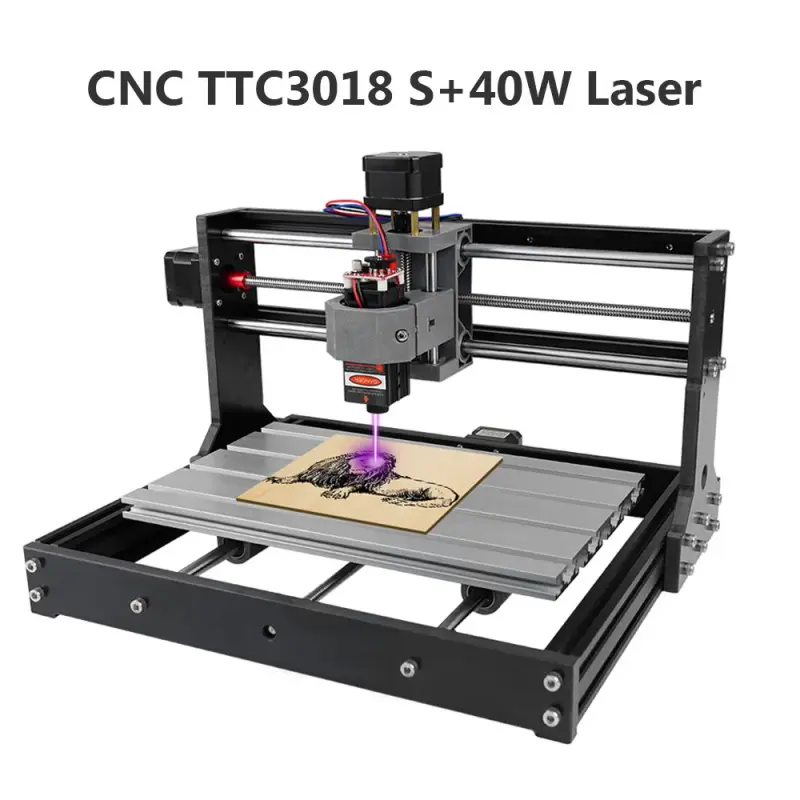 DIY CNC 3018 Pro Engraver Mini CNC Wood Router GRBL Control Wood router 3 Axis Laser engraving Machine and wood routers