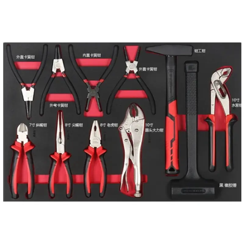 324 Pcs Hand Tools Sets for Car Repair CRV Hand Tools Hammer Knife Wrench combination with Toolbox