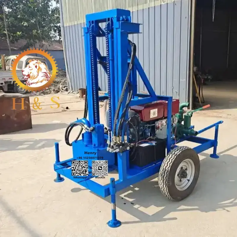 150m 22HP Mine Drilling Rig Underground deep water Borehole Drilling Machine Water well rotary drilling rig