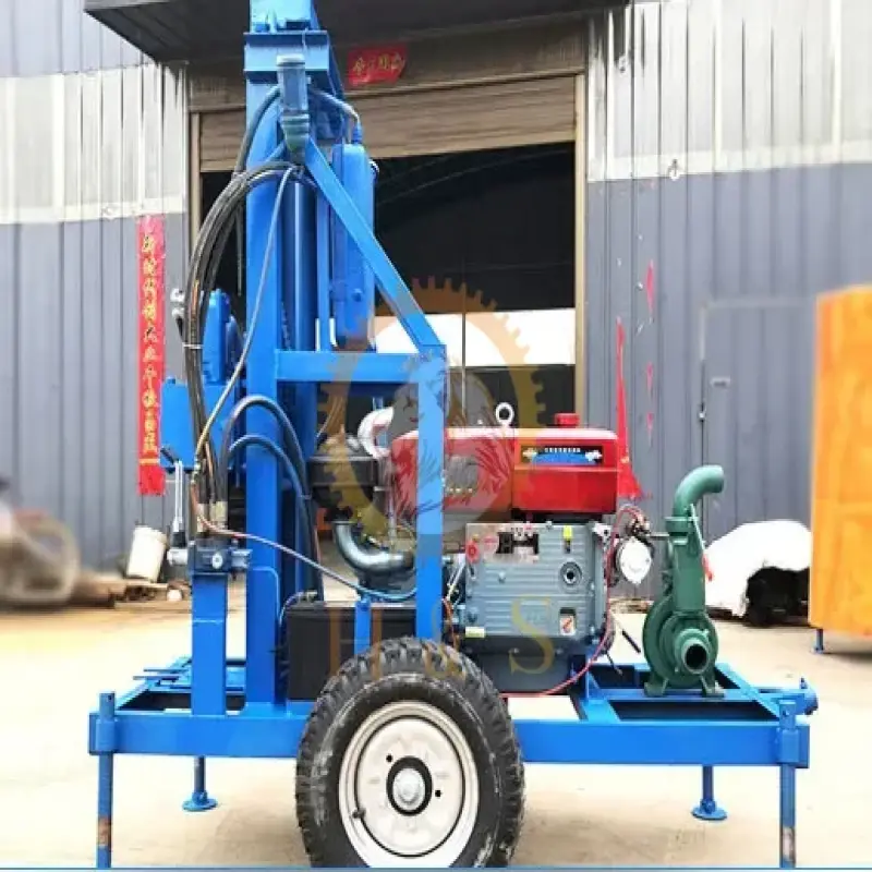 150m 22HP Mine Drilling Rig Underground deep water Borehole Drilling Machine Water well rotary drilling rig