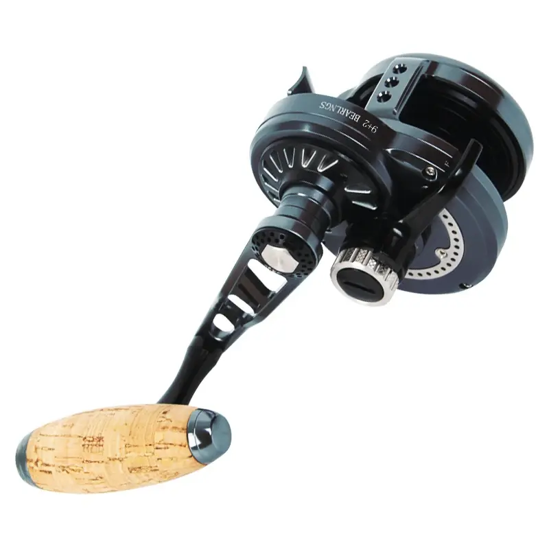 Full Metal 30kg Power Drag Fishing trolling Reels TF400R per L conventional tuna Sea Boat overhead Slow pitch Jigging Reel