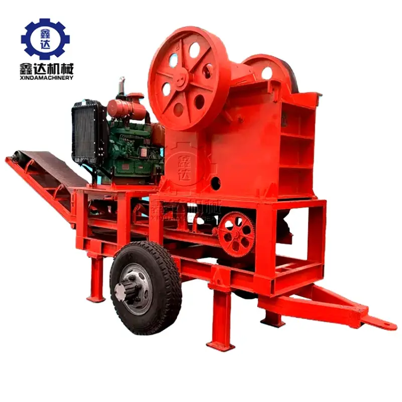 Gold Ore Crusher Jaw Crusher Machine -Low Maintenance, and Long Service Life Money with Our Affordable Price!