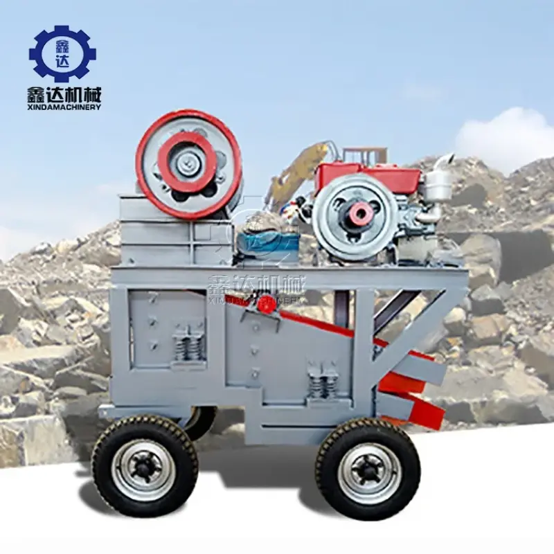 Gold Ore Crusher Jaw Crusher Machine -Low Maintenance, and Long Service Life Money with Our Affordable Price!
