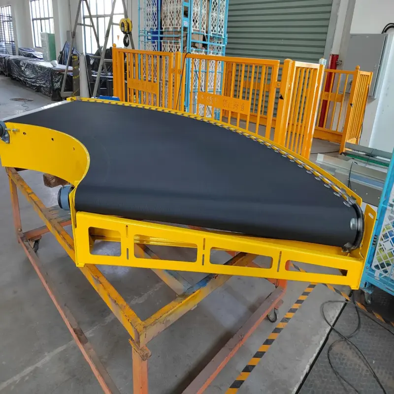 Conveyor Curved Belt  180 Degree Turning Conveyor Curved Belt Conveyor for systems integrator