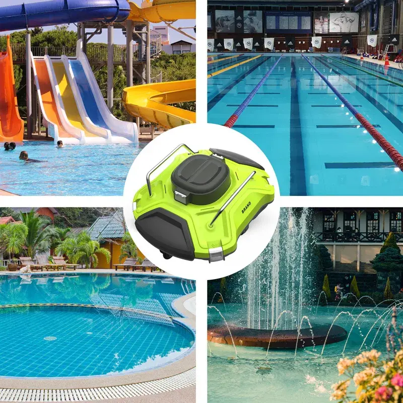 High Quality Cordless Robotic Swimming Pool Filter Cleaner