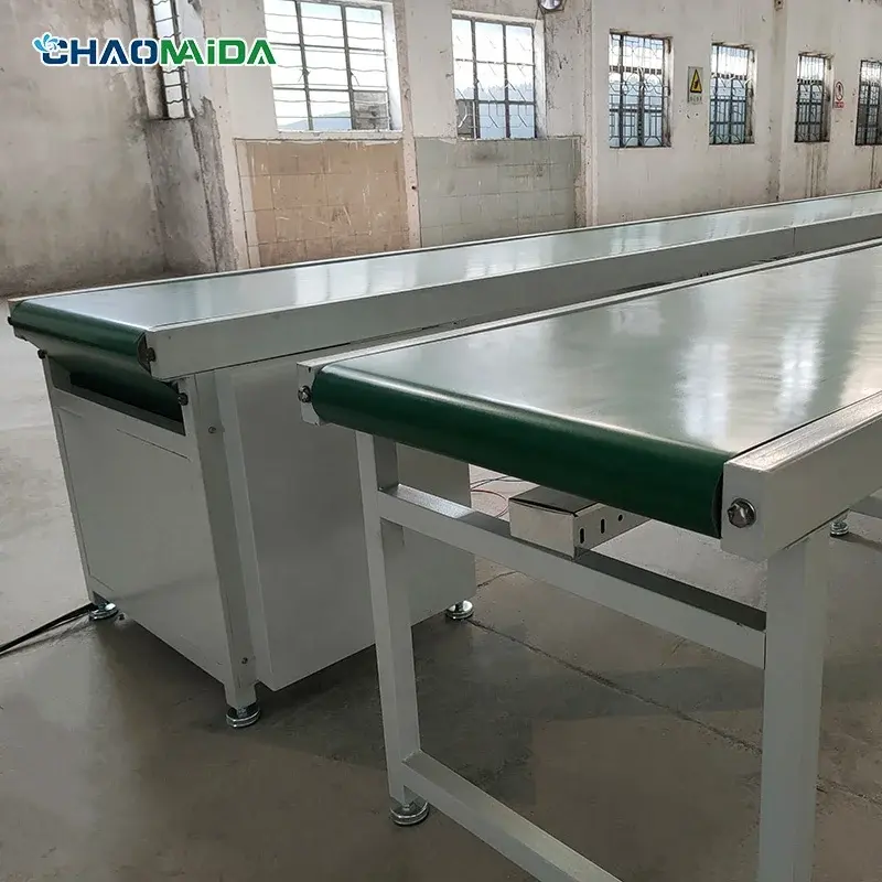 Assembling and conveying equipment for circular household appliances assembly line belt conveyor