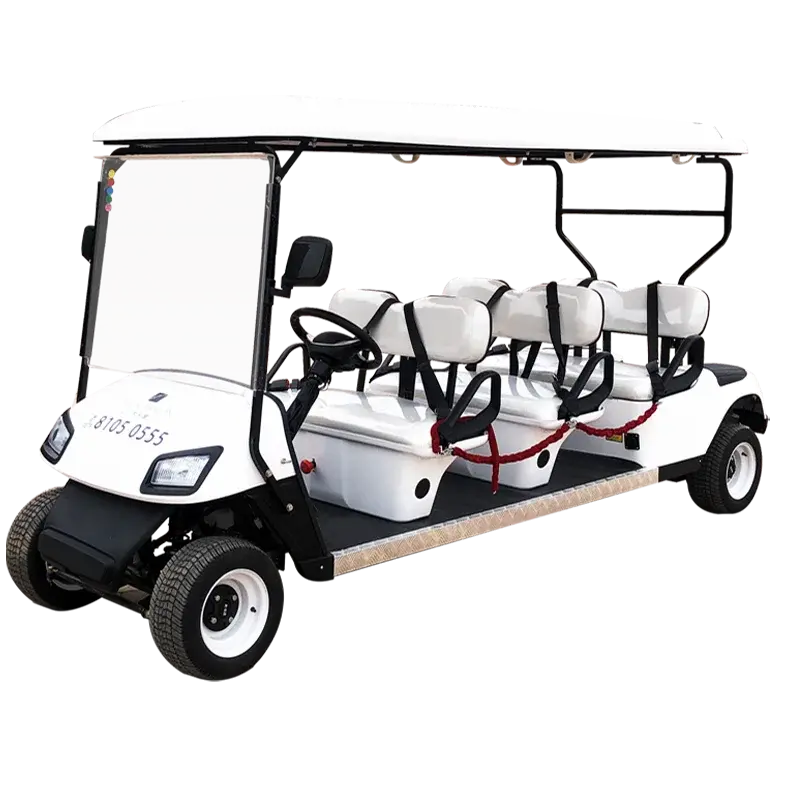 8 Person Lithium Ion Pedal Golf Cart