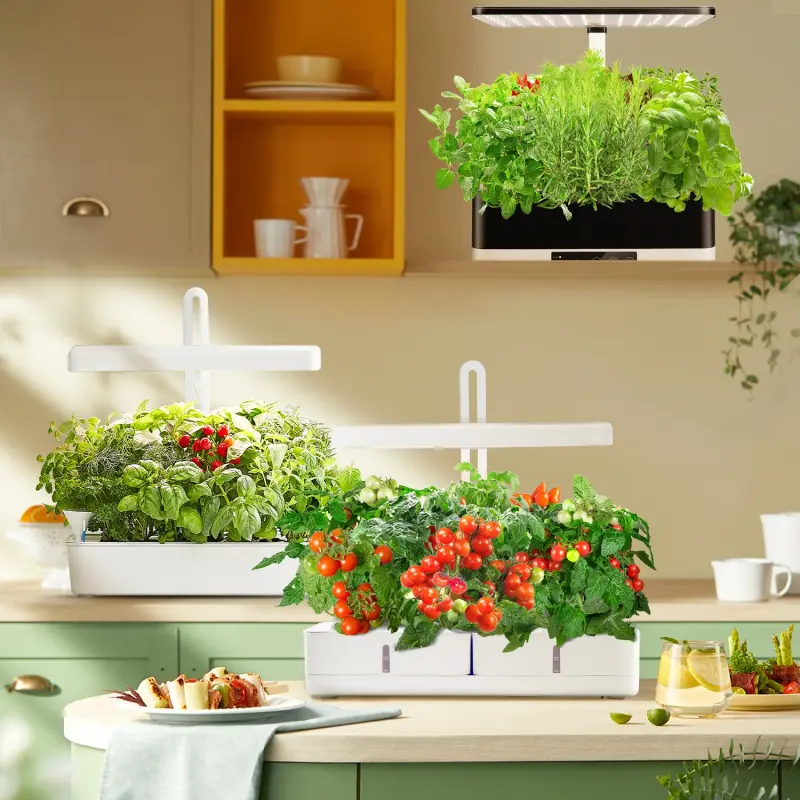 J&amp;C Minigarden indoor hydroponic kit grow garden nursery aero garden pots hydroponic system