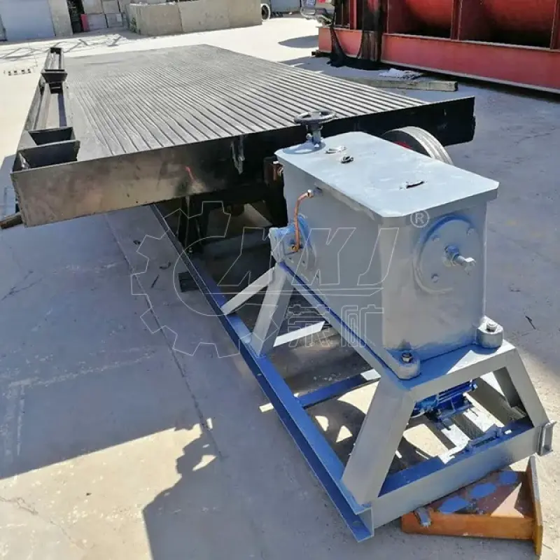 Shaking Table and Vibrating Table Fiber Glass 6-S Concentrating Gold Gravity Separator With Factory Price