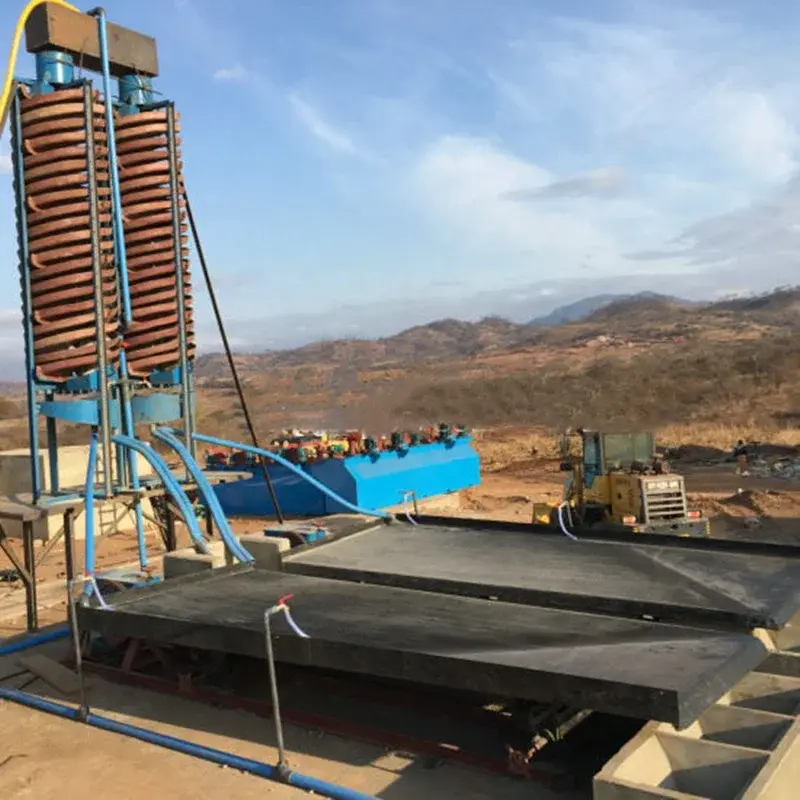 New Product Gold Panning Machine 6-S Shaking Table Mineral Rock Ore Gravity Separation Machine Shaking Table For Sale