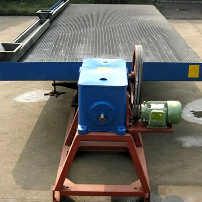 New Product Gold Panning Machine 6-S Shaking Table Mineral Rock Ore Gravity Separation Machine Shaking Table For Sale