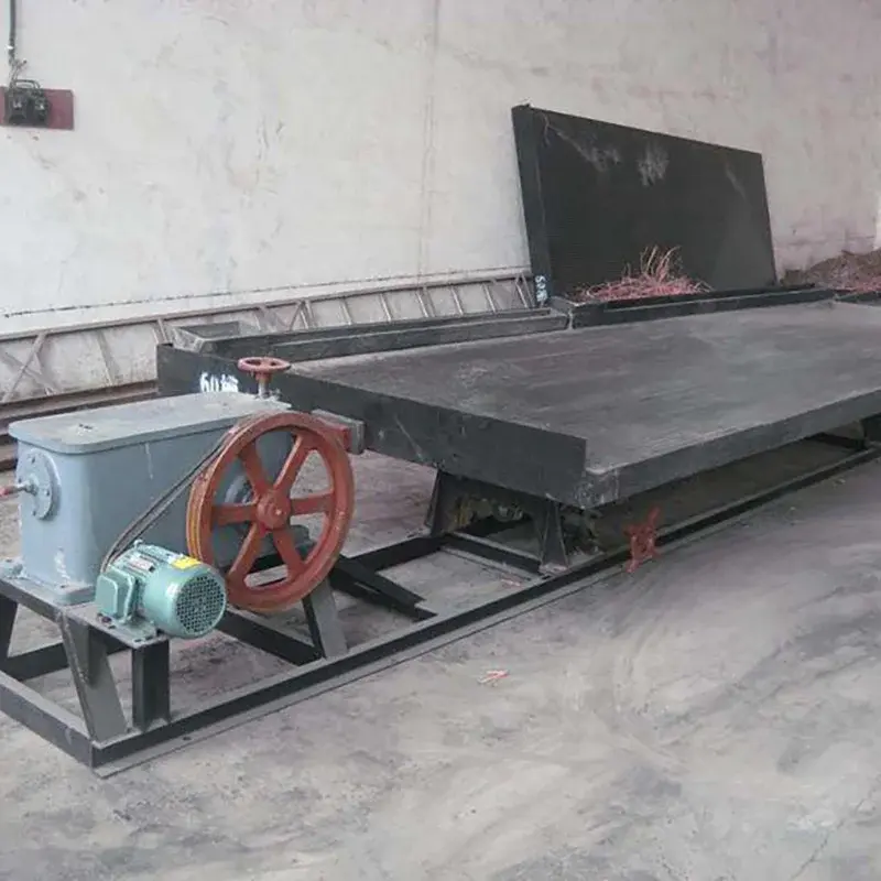 New Product Gold Panning Machine 6-S Shaking Table Mineral Rock Ore Gravity Separation Machine Shaking Table For Sale