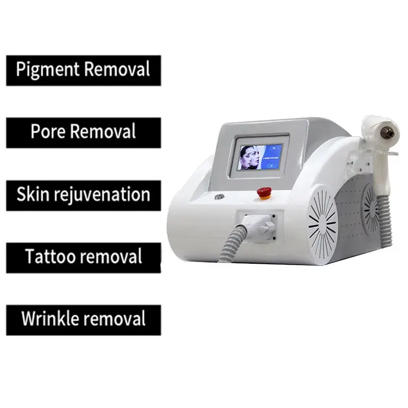 professional tatoo removal laser machine Q switched eyebrows removal nd yag laser machine