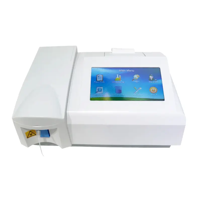 LTCC02 Cheap Hospital Supplies 7 Inch Tunch Screen Portable Clinical Semi Auto Blood Chemistry Analyzer