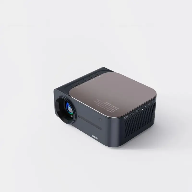 4K Projector Max 500 inch Display,1000ANSI Projector 4K Wifi and BT Full HD Bluetooth Projector with Speaker