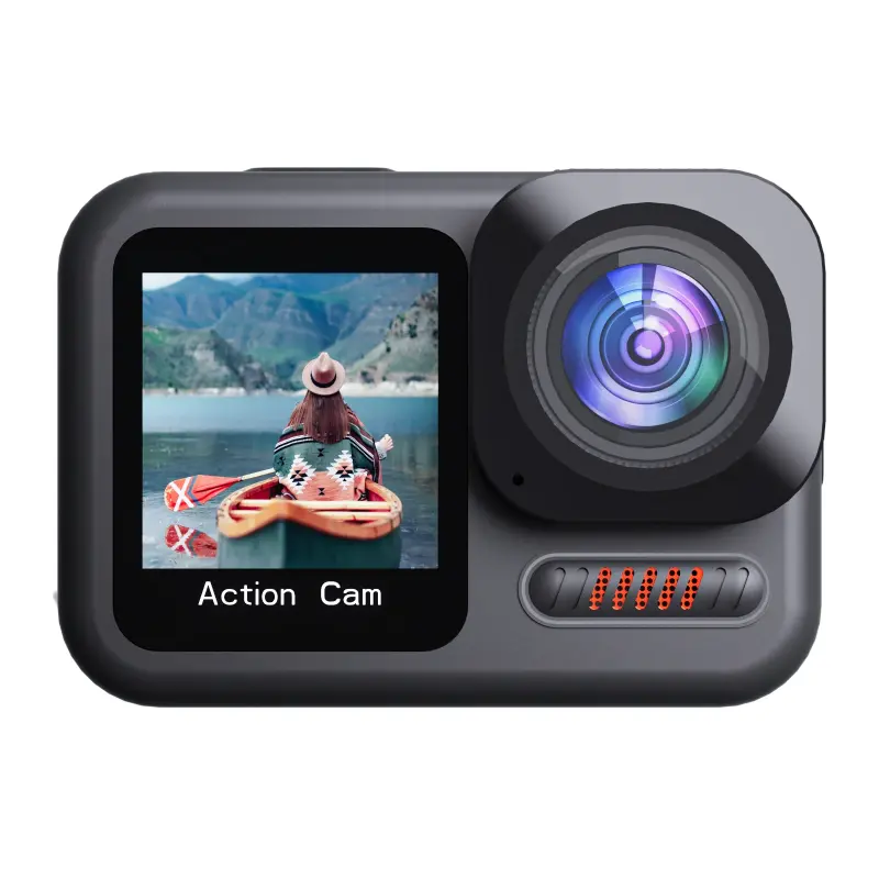 2023 5K 4K 60FPSWiFi  EIS Outdoor sports DV EIS Dual Screen Touch Body Waterproof Action Camera for Vlog
