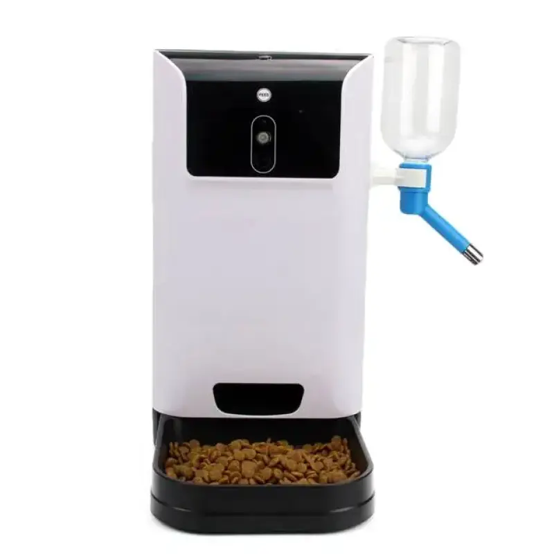 Automatic Cat Feeder, Auto Pet Dry Food Dispenser, Food Control Feeder