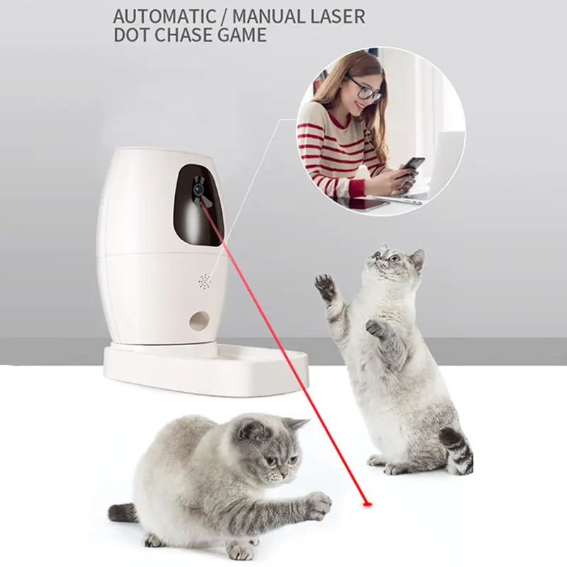 Top Sells Automatic Pet Feeder Auto Pet Food Dispenser with Food Bowl Designed for Cats and Dogs