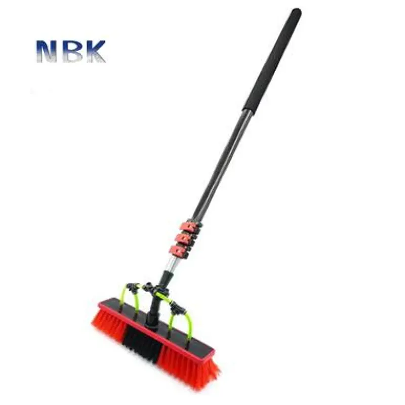 Cleaning Tool  Telescopic Water Fed Pole Extendable Brush For Solar Panel Car Window Cleaning