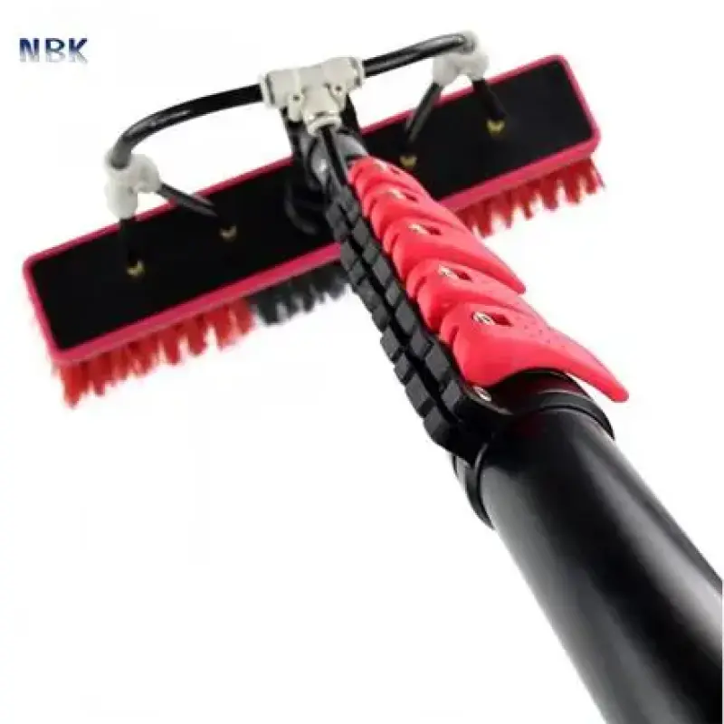 Cleaning Tool  Telescopic Water Fed Pole Extendable Brush For Solar Panel Car Window Cleaning